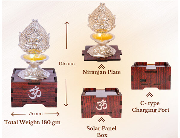 Solar Laxmi Diya - Image 2